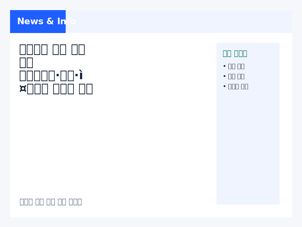 청년월세 지원 체크 포인트를 정리한 안내 이미지